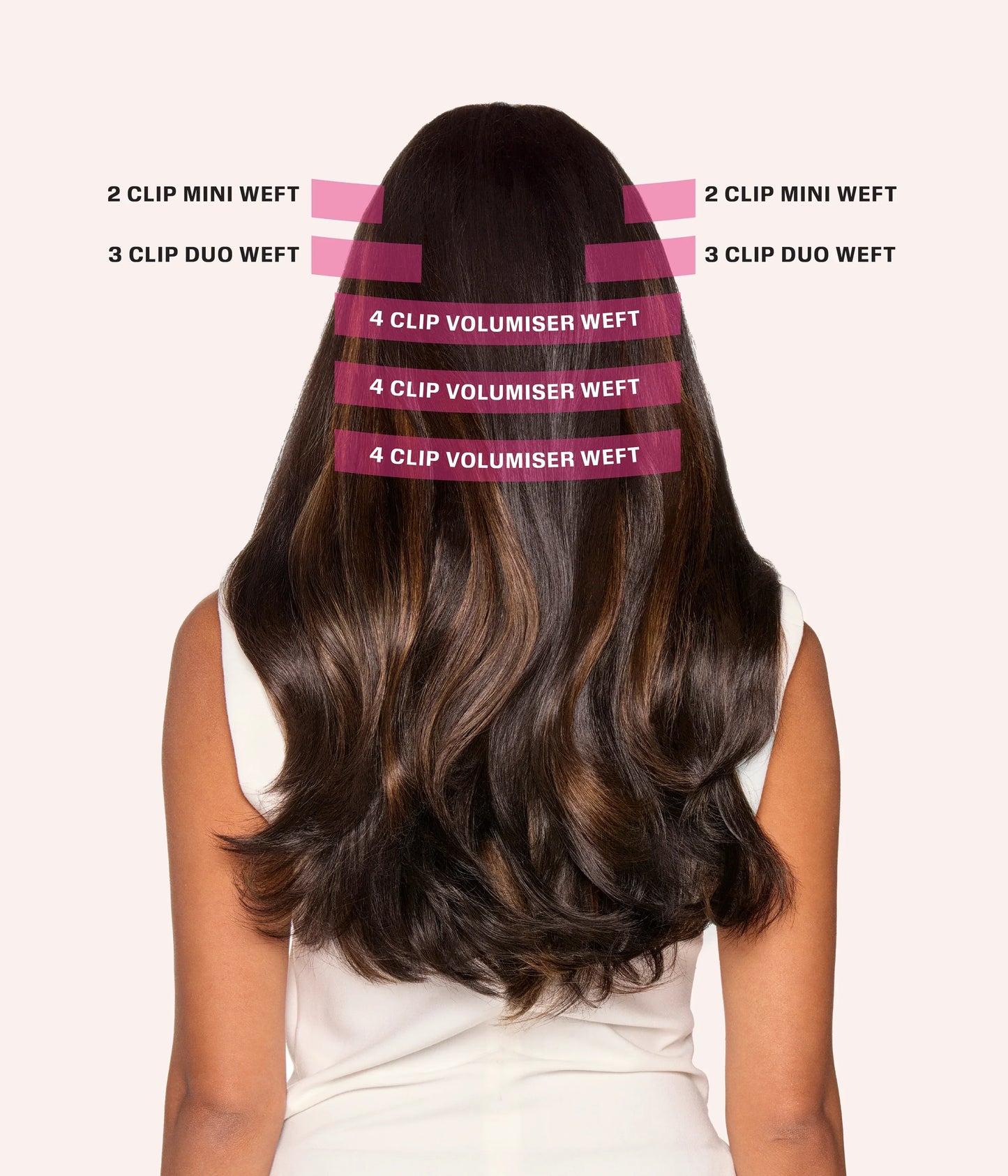 Beauty Works Barely There Clip ins - Arabia Doll