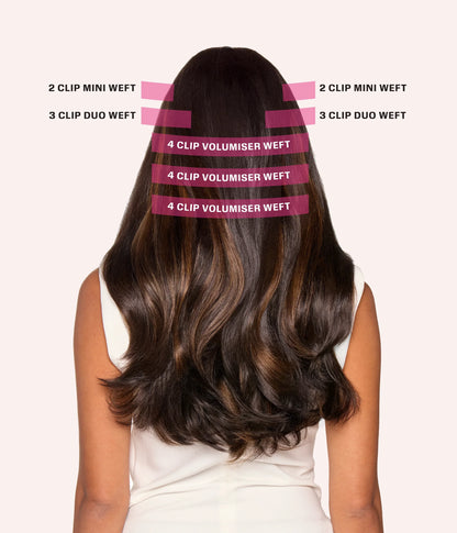 Beauty Works Barely There Clip ins - Desert Dune