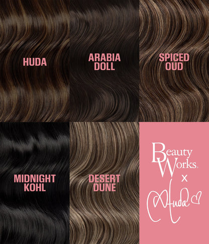 Beauty Works Barely There Clip ins - Midnight Kohl