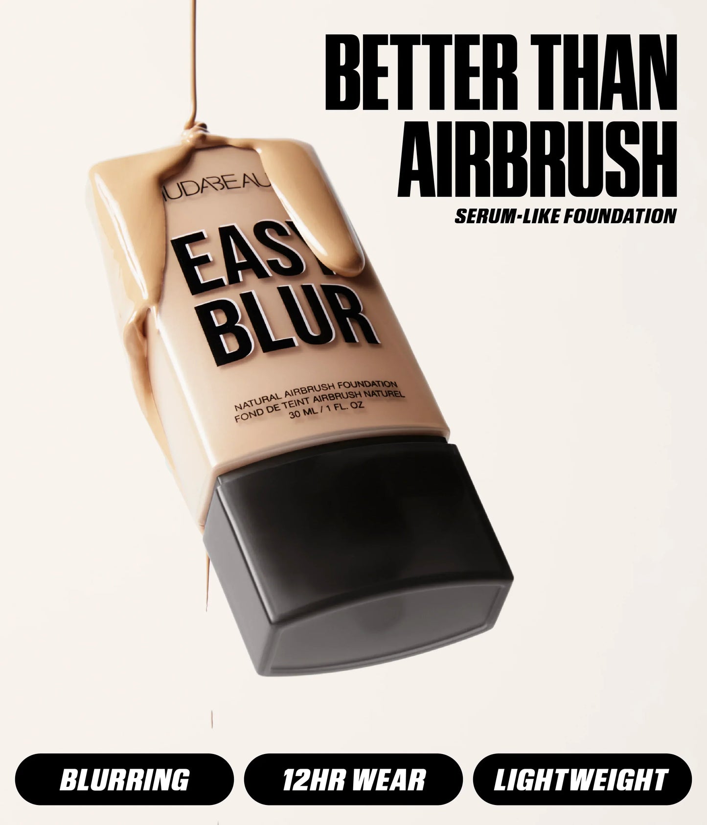 Easy Blur Natural Airbrush Foundation with Niacinamide