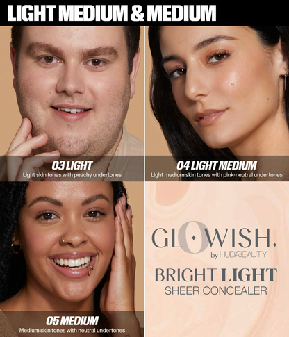 GloWish Bright Light Hydrating Sheer Vegan Concealer